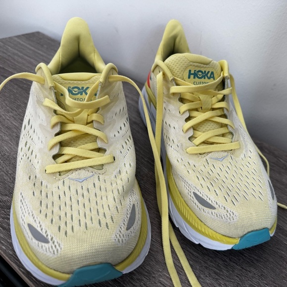 NWOB - HOKA One Clifton 8 Yellow Pear Sweet Corn 1119394 YPSC Size 8.5B Sold out - Picture 6 of 16